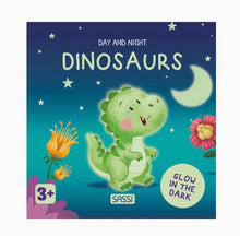 Load image into Gallery viewer, Sassi - Board Book - Glow-in-The-Dark - Dinosaurs
