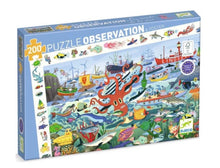 Load image into Gallery viewer, Djeco - Secrets of the Sea 200 Piece Observation Jigsaw Puzzle