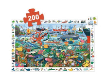 Load image into Gallery viewer, Djeco - Secrets of the Sea 200 Piece Observation Jigsaw Puzzle