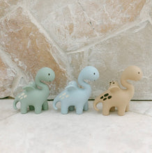 Load image into Gallery viewer, Winnie Parkes - Diplo the Dino - Dragon Natural Rubber Teether - BEIGE
