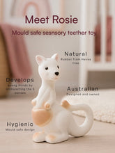 Load image into Gallery viewer, Rosie the Roo - Natural Rubber Teething Toy