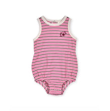 Load image into Gallery viewer, Goldie & Ace - Waffle Bubble Romper Pink