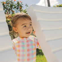 Load image into Gallery viewer, Crywolf - Baby Rash Suit - Pop Gingham