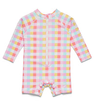 Load image into Gallery viewer, Crywolf - Baby Rash Suit - Pop Gingham