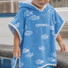 Load image into Gallery viewer, Crywolf - Baby Hooded Towel - Fish School