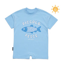 Load image into Gallery viewer, Crywolf - Sun Smart Romper - Little Fish