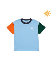 Load image into Gallery viewer, Crywolf - Sun Smart T-Shirt - Seaside Colourblock
