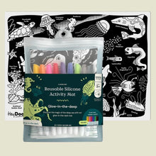 Load image into Gallery viewer, Hey Doodle - Glow-in-The-Deep Classic Colouring & Doodle Mat