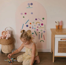 Load image into Gallery viewer, Smartypals - Magnetic Playwall™ | Rose -