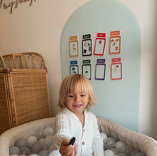 Load image into Gallery viewer, Smartypals - Magnetic Playwall™ | Sky Blue