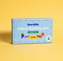 Load image into Gallery viewer, SmartyPals - Magnetic Colour Sorting Jars | Montessori Sorting Jars