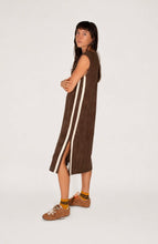 Load image into Gallery viewer, Atmosea - Hanna Terry Towelling Maxi Dress Chocolate
