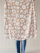 Load image into Gallery viewer, Linen Label - Muslin Swaddle Blanket- Meadow Soft Clay Print