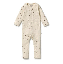 Load image into Gallery viewer, Wilson & Frenchy - My Lucky Charm Organic Zipsuit with Feet