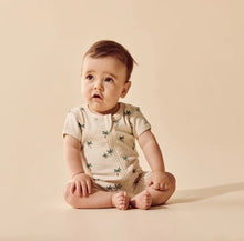 Load image into Gallery viewer, Wilson & Frenchy - Tiny Palm Organic Boyleg Zipsuit