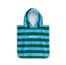Load image into Gallery viewer, Crywolf - Baby Hooded Towel - Deck Stripe