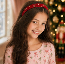 Load image into Gallery viewer, Lauren Hinkley - Nutcracker Red Velvet Headband