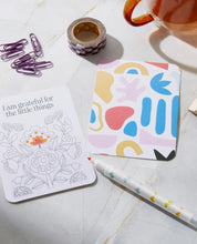 Load image into Gallery viewer, Journey of Something - Colour your own Affirmation Cards