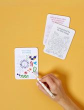 Load image into Gallery viewer, Journey of Something - Colour your own Affirmation Cards