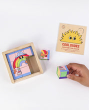 Load image into Gallery viewer, Journey of Something - Cool Dudes Wooden Blocks