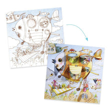 Load image into Gallery viewer, Djeco - Malos Trip Colouring Surprise Kit