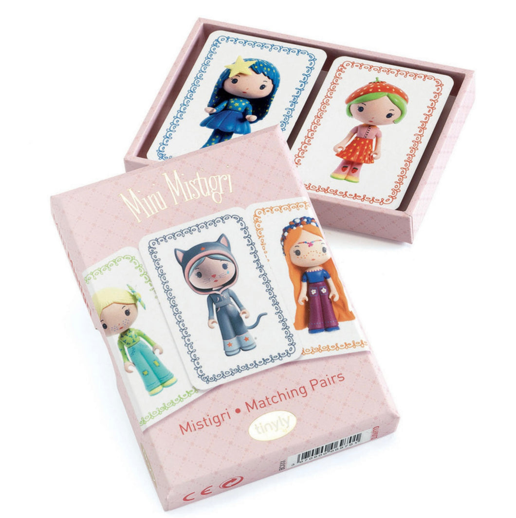 Djeco - Mini Mistigri Tinyly Memory Card Game