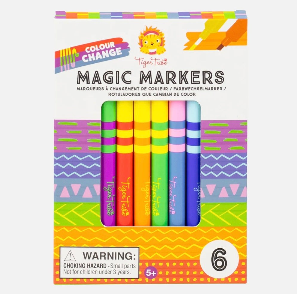 Tiger Tribe - Colour Change Magic Markers