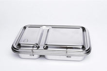 Load image into Gallery viewer, Eco-Cocoon Stainless Bento Lunch Box 2 Compartment - Blueberry
