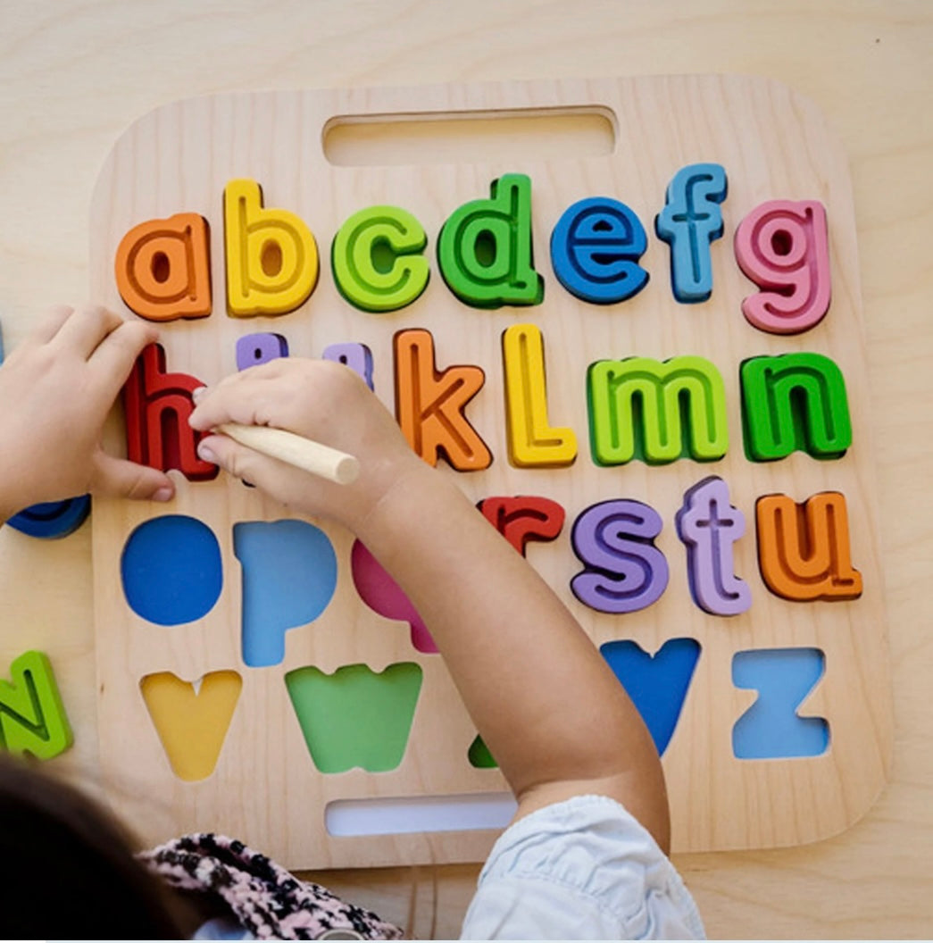 Kiddie Connect Handcarry Lowercase abc Trace Puzzle