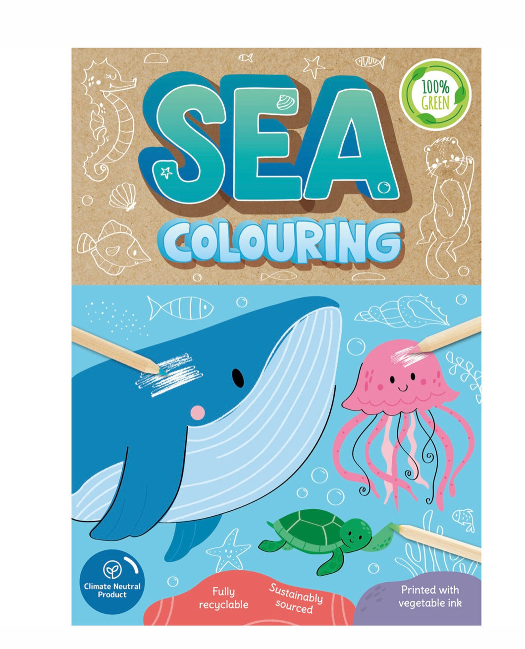 Eco Colouring Book - Sea