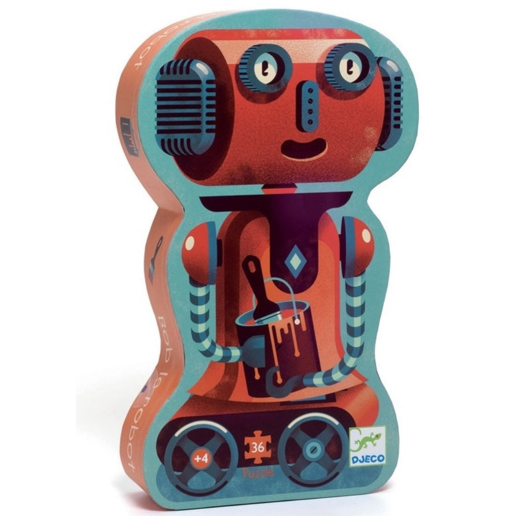 Djeco - Bob the Robot Puzzle 36pc