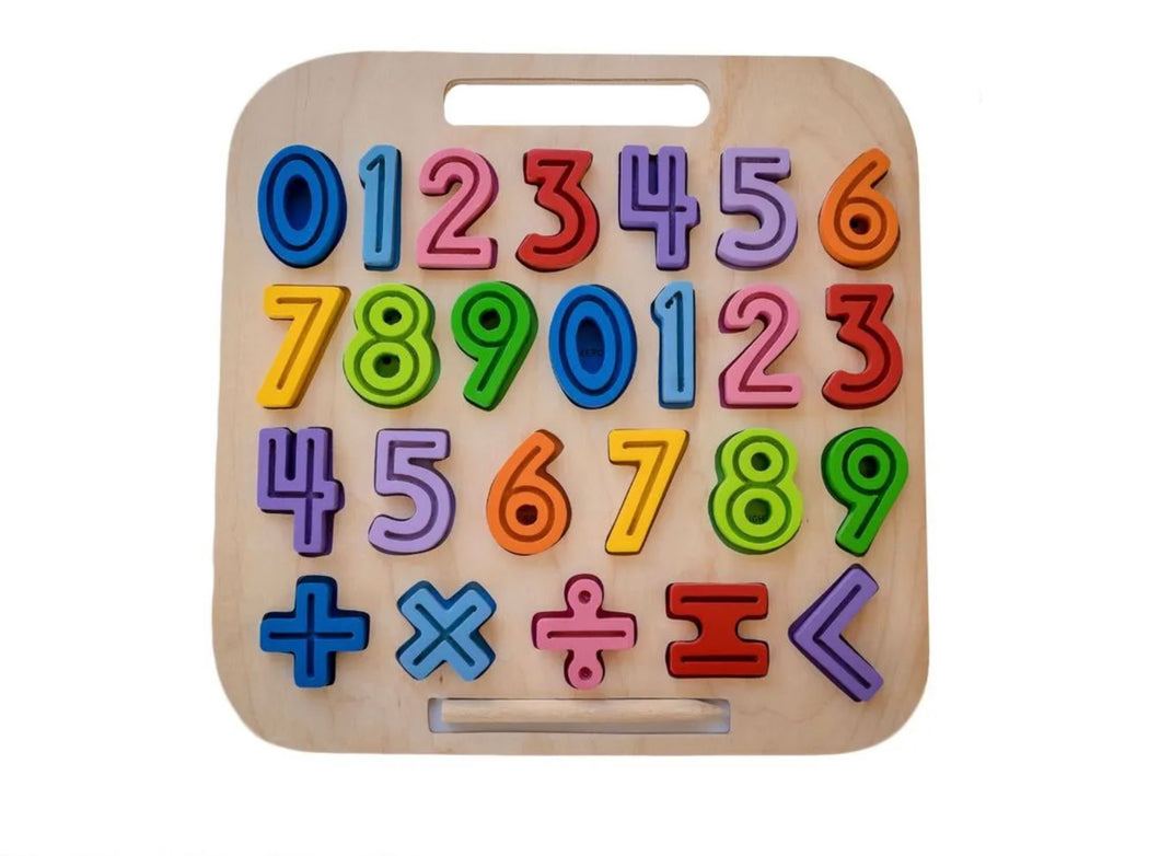 Kiddie Connect - Handcarry 123 Number Trace Puzzle
