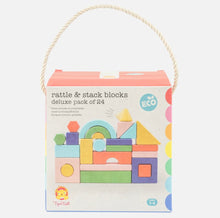 Load image into Gallery viewer, Tiger Tribe - Rattle &amp; Stack Blocks Deluxe Pack of 24
