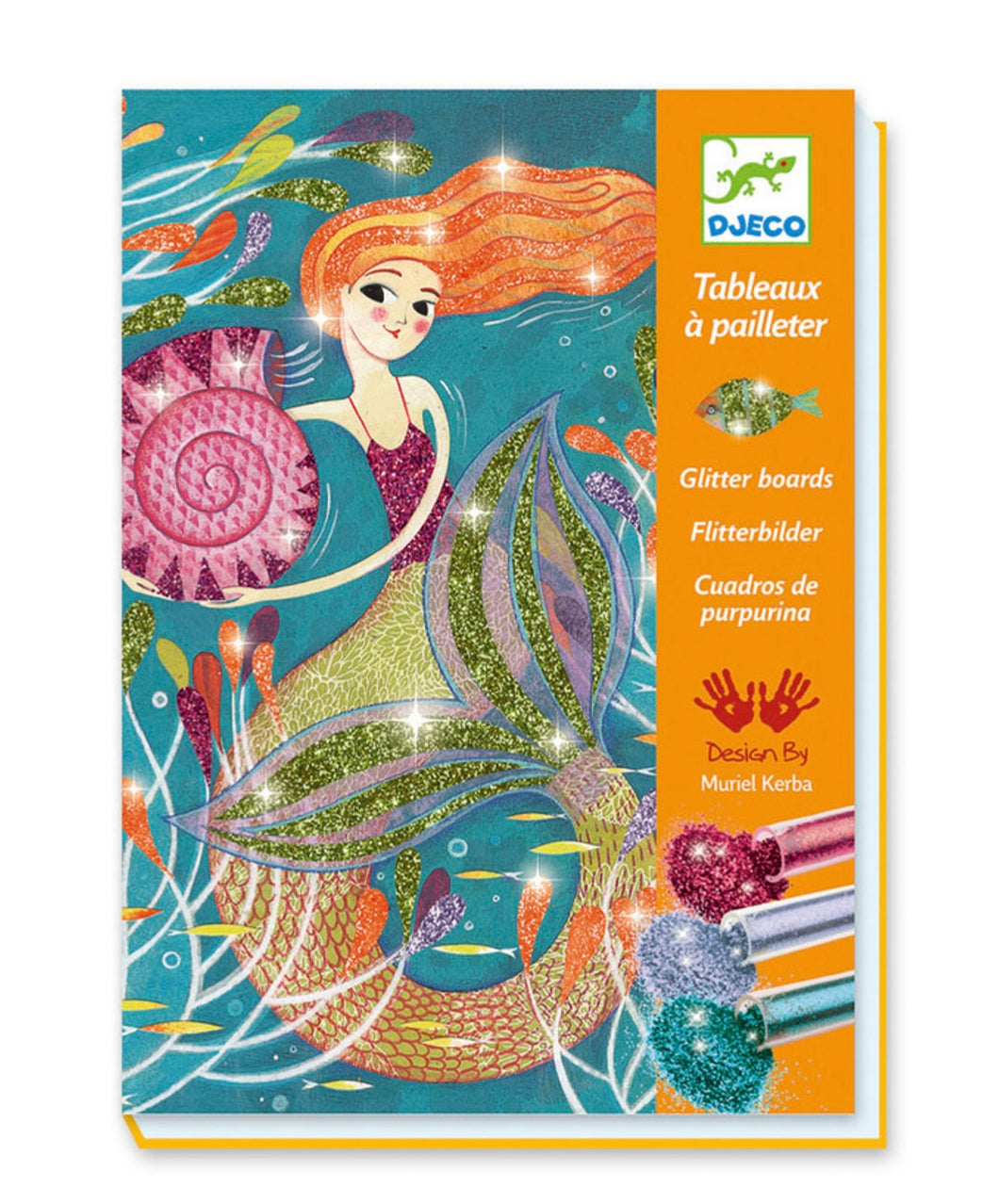 Djeco - Glitter Mermaid Art Kit