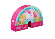 Load image into Gallery viewer, Crocodile Creek - Mini Puzzle 12 pc - Sweet Unicorn Rainbow
