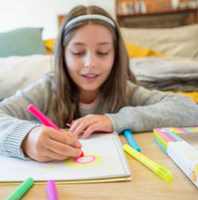 Load image into Gallery viewer, Tiger Tribe - Neon Gel Crayons

