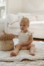 Load image into Gallery viewer, Linen Label Oatmeal &amp; Gingham Play Mat
