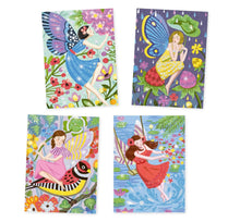Load image into Gallery viewer, Djeco - The Gentle Life of Fairies Glitter Boards Art Set

