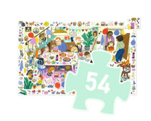 Load image into Gallery viewer, Djeco - Birthday Party 54 Piece Observation Jigsaw Puzzle
