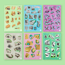 Load image into Gallery viewer, Tiger Tribe - Sticker by Numbers - Animals
