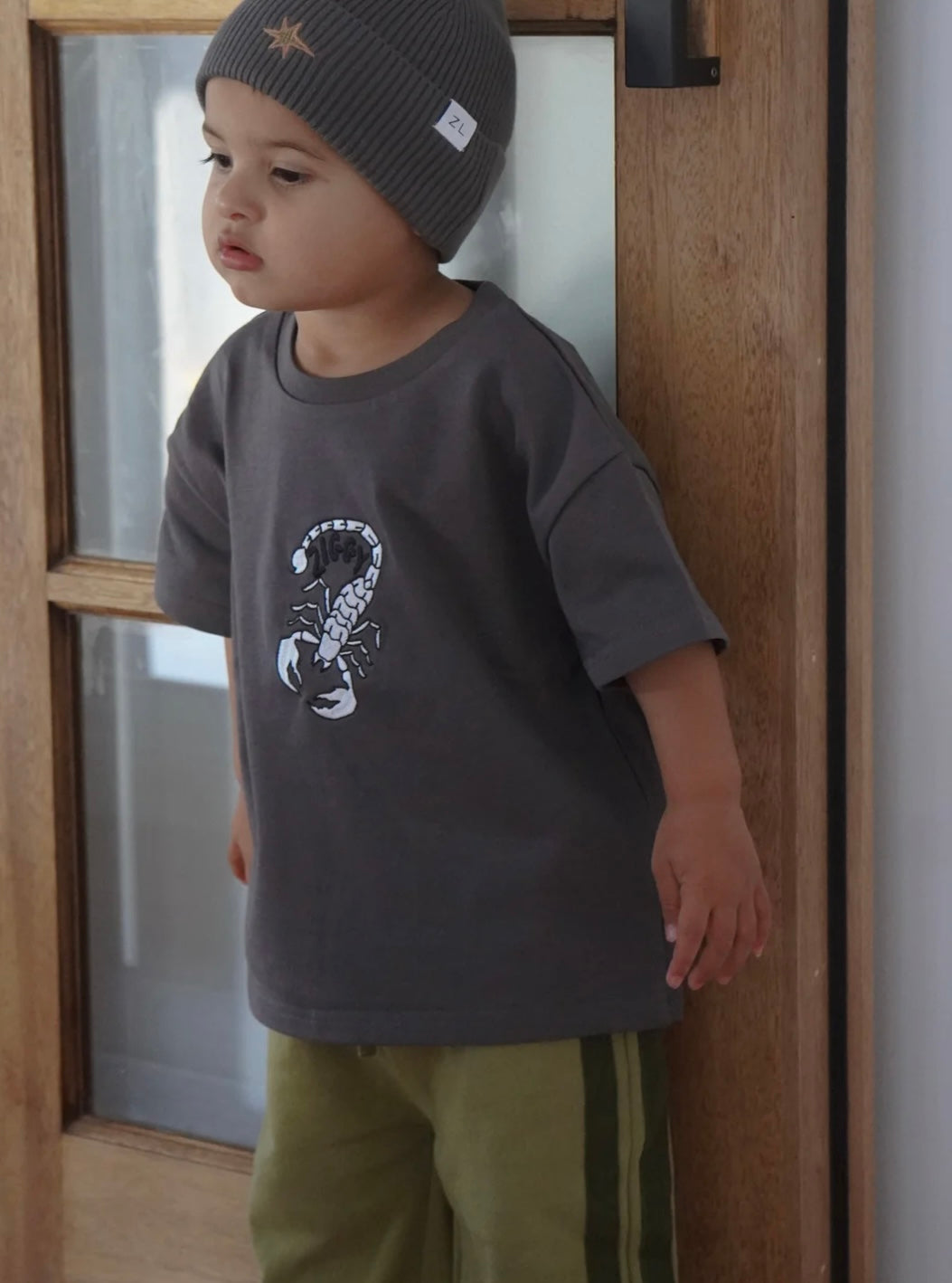 Ziggy Lou - Tee Charcoal (KIDS)