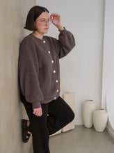 Load image into Gallery viewer, Ziggy Lou - Charcoal Cardigan (Women’s)
