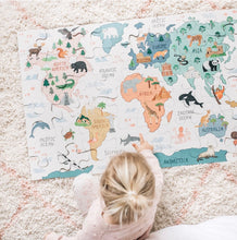Load image into Gallery viewer, Mindful &amp; Co - World Map Puzzle

