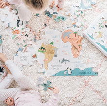 Load image into Gallery viewer, Mindful &amp; Co - World Map Puzzle

