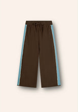 Load image into Gallery viewer, Illoura the Label - Lightweight Knit Pants Choc Contrast
