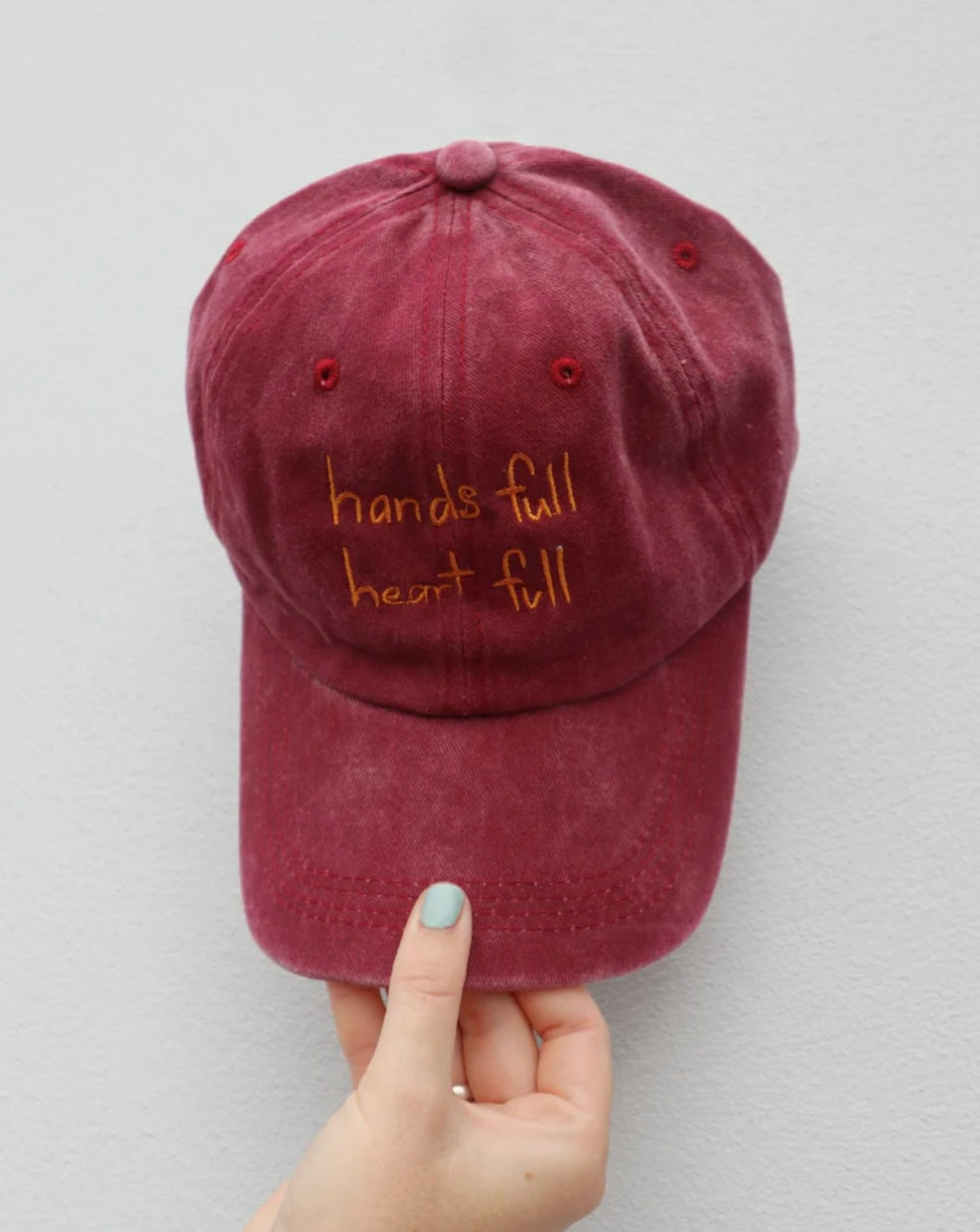 Amilita - Heart Full Adults Cap Cherry w/ Orange