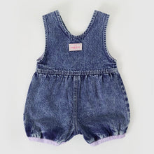 Load image into Gallery viewer, Goldie &amp; Ace - Nina Pastel Petals Denim Romper
