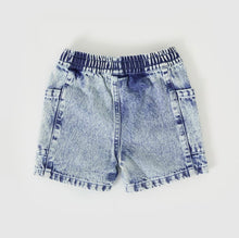 Load image into Gallery viewer, Goldie &amp; Ace - Noah Denim Pocket Shorts Light Denim
