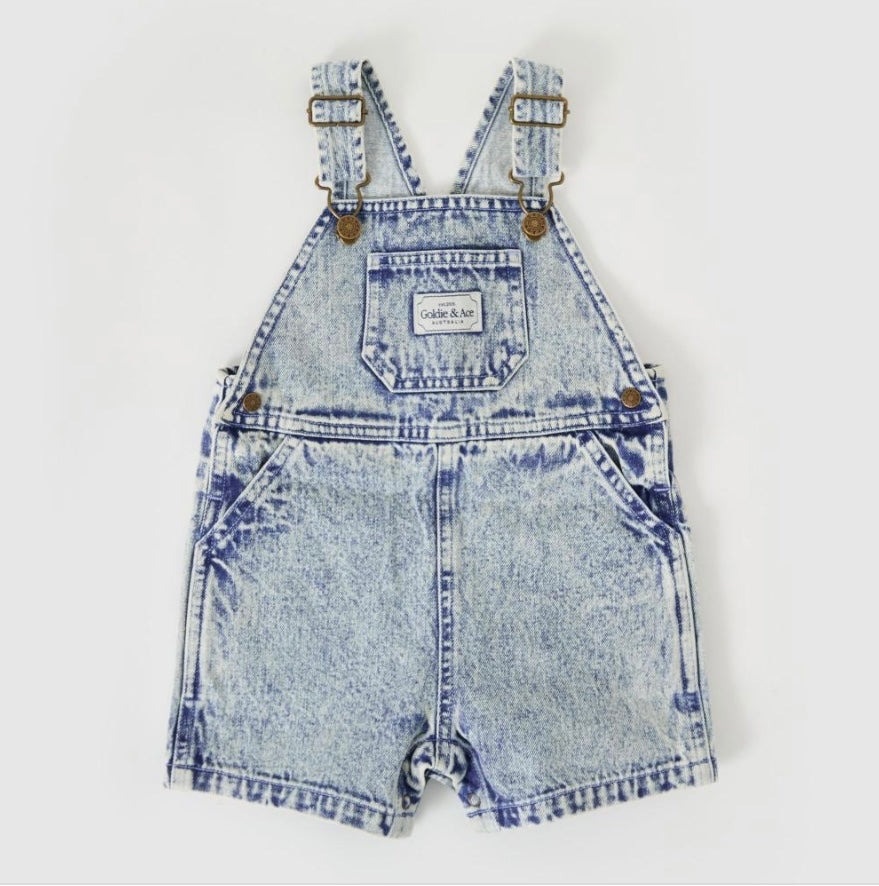 Goldie & Ace - Burton Vintage Washed Denim Overalls