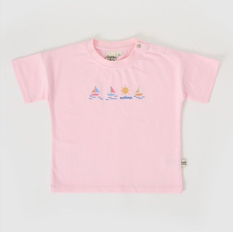 Goldie & Ace - Seaside Sailing T-Shirt